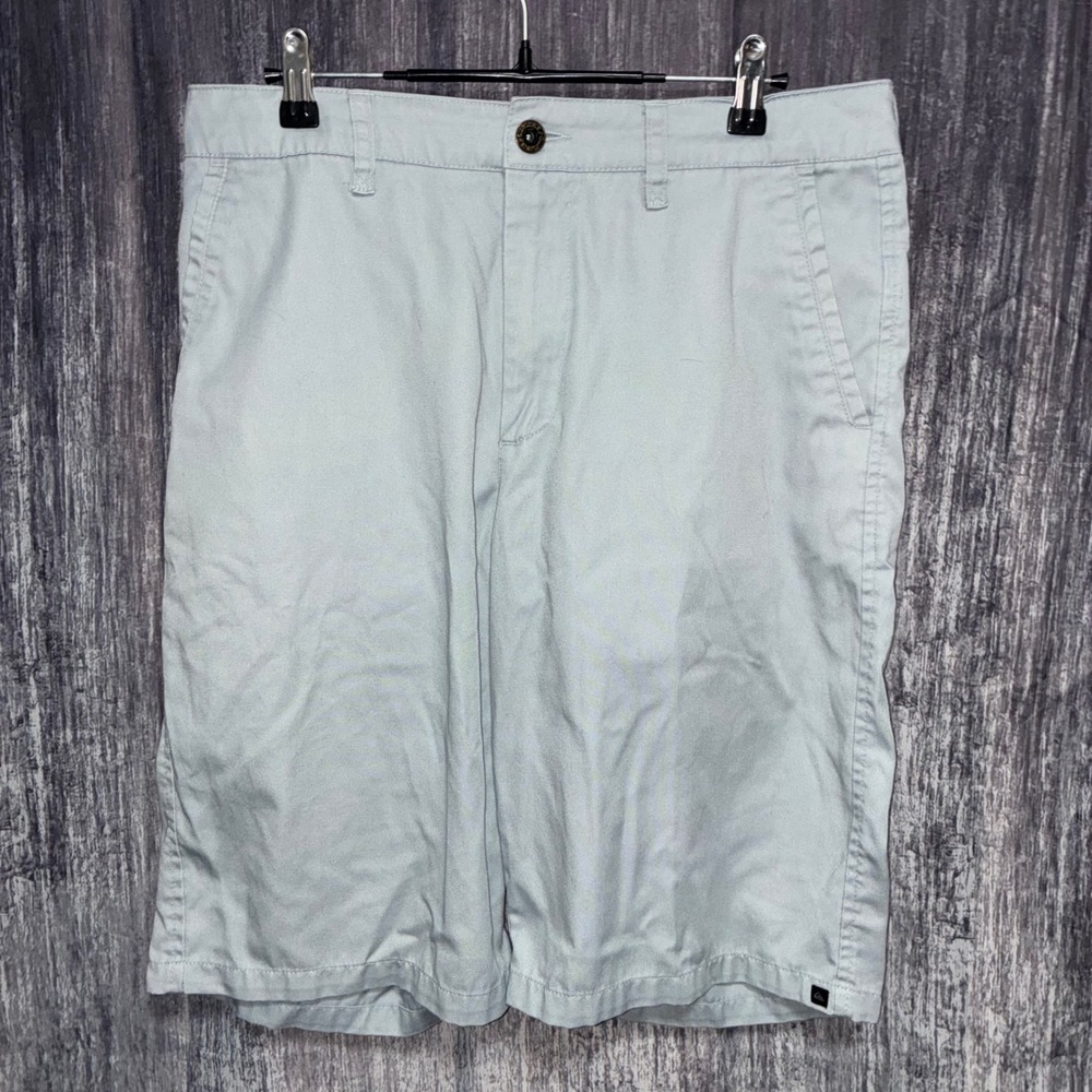 Quicksilver Transcendent Casual Gray Shorts Men Size 32‎